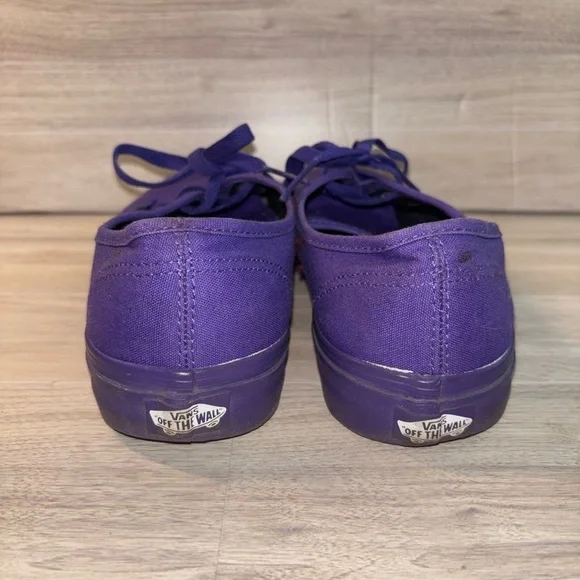 Purple Canvas Men's Shoes - Picture 5 of 9